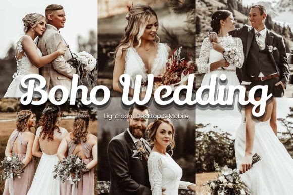 Download 12 Boho Wedding Lightroom Presets - Wedding lightroom presets Collection